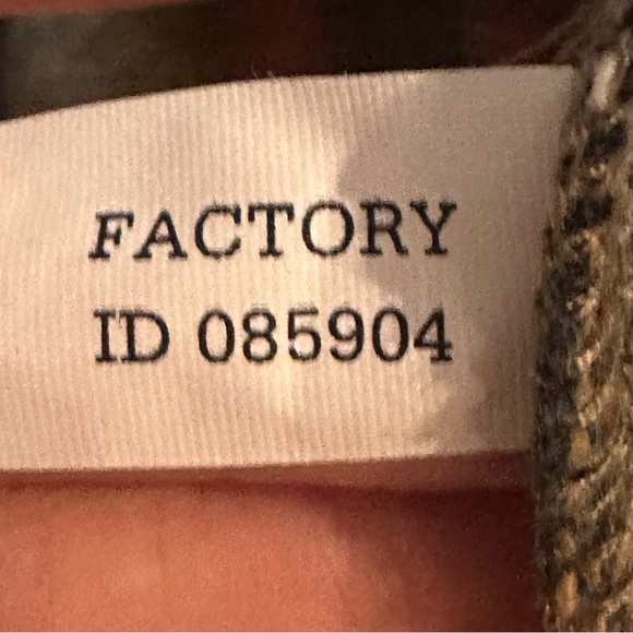 Vtg 90s No.4 EXP Jeans Multicolor Western Wool Wrap Skirt Italy Women Size 13/14 - Picture 11 of 11